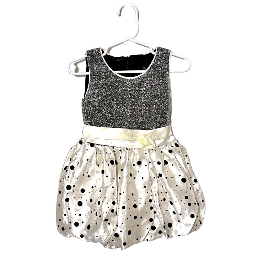 Face to Face Fashions Polka Dot Bubble Dress Size 90 (12-18 Months)